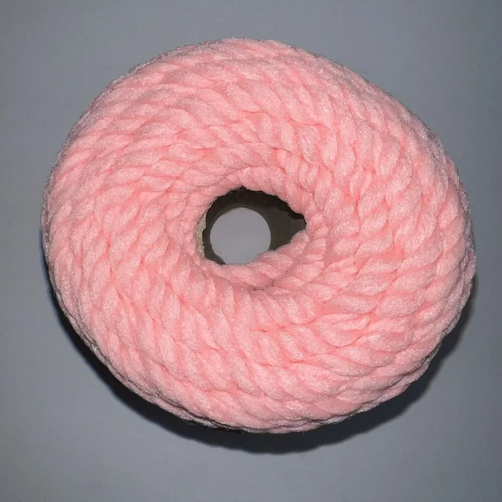 Vintage Twisted Persian Cord Macramé Craft Cord 6mm 100 yards 300 ft Pink